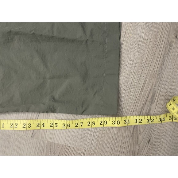 WILO THE LABEL Womens Pants Olive Green Parachute Cargo Jogger Athleisure medium - Picture 7 of 8